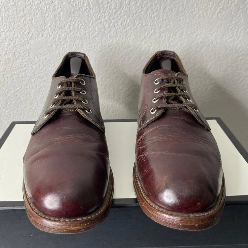 Chippewa Original Brown Leather Oxford Dress Shoes Vibram Sole Men's Size 11 D‎
